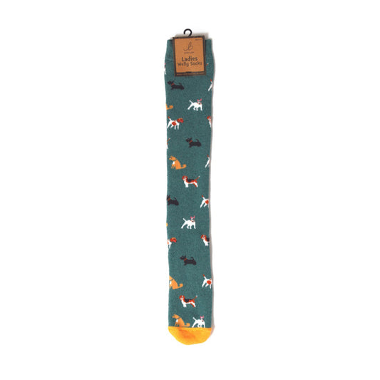 Bartleby Doggy Divas Welly Socks