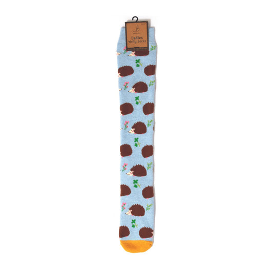Bartleby Woodland Hedgehog Welly Socks
