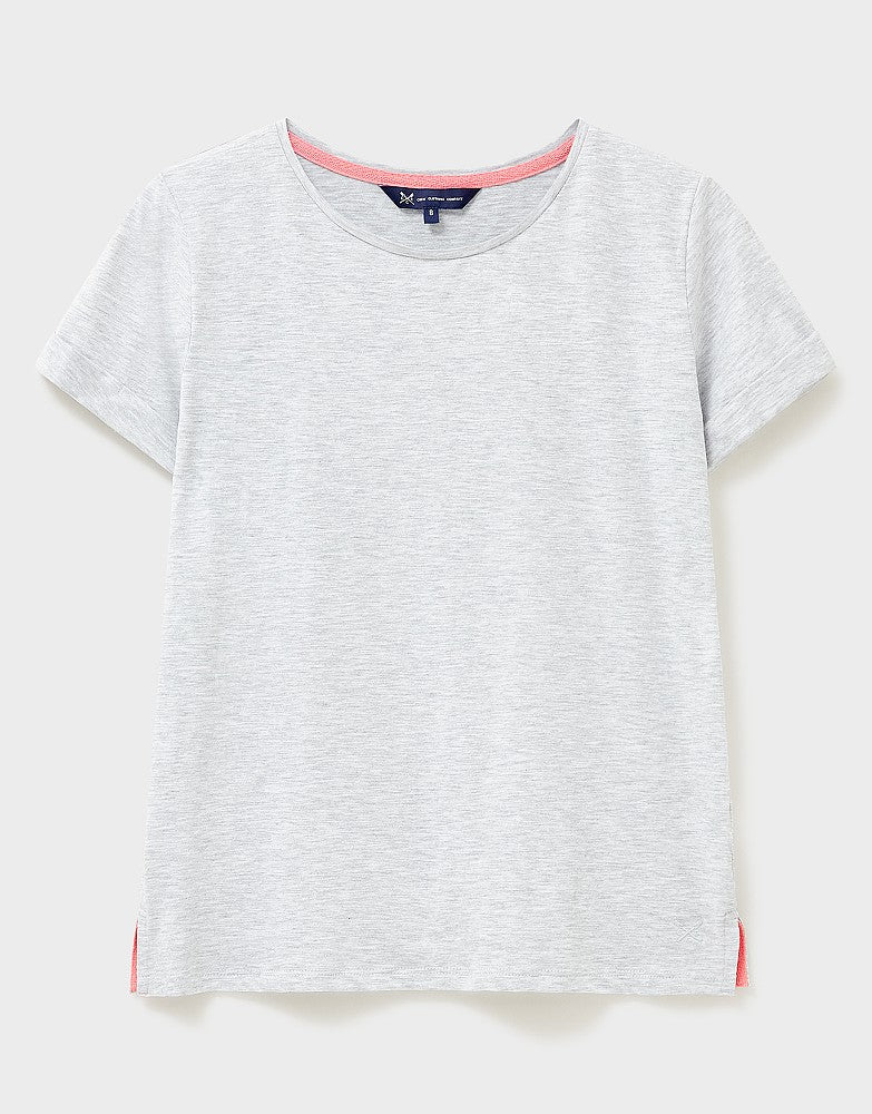 Crew Clothing Perfect Crew Neck Slub T-Shirt