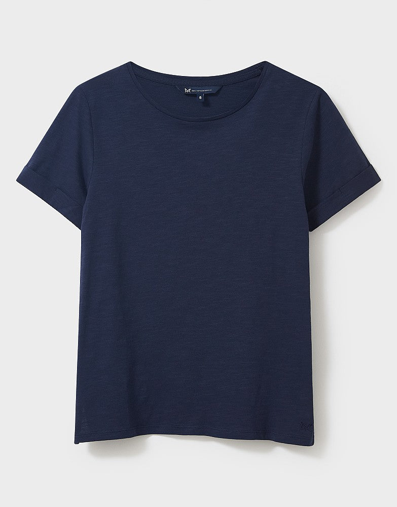 Crew Clothing Perfect Crew Neck Slub T-Shirt