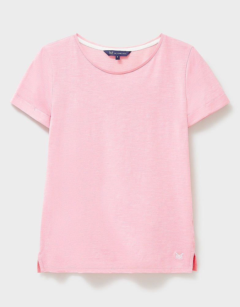 Crew Clothing Perfect Crew Neck Slub T-Shirt