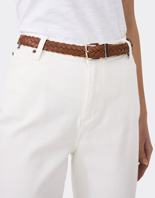 Crew Clothing Women's Plaited Leather Belt