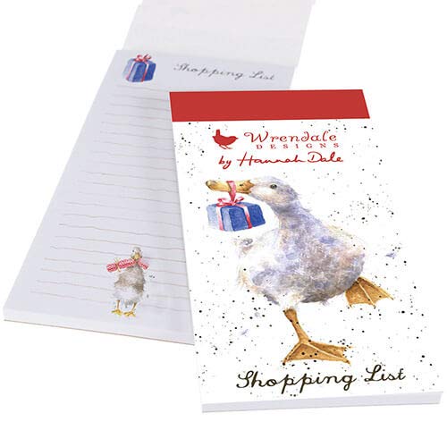 Wrendale Christmas Duck Magnetic Shopping Pad