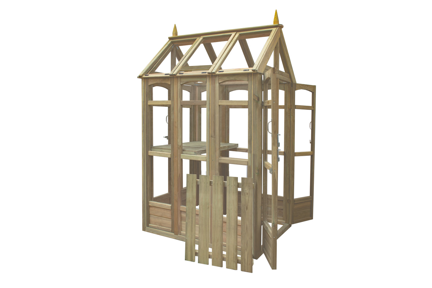 Forest Garden Victorian Walk Around Greenhouse