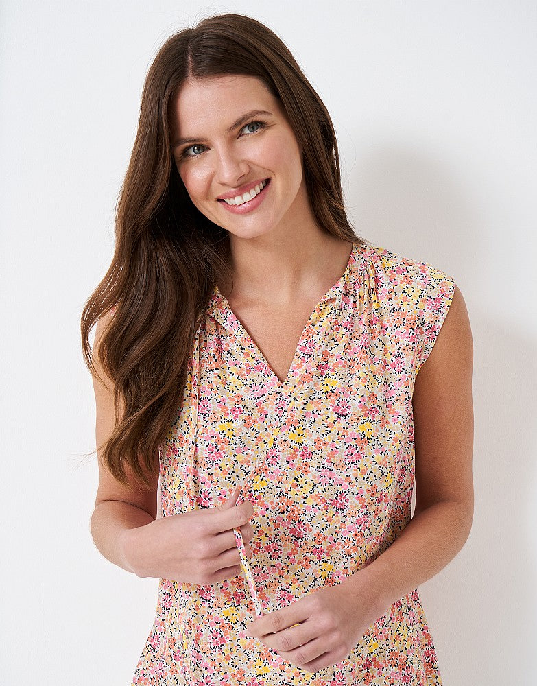 Crew Clothing Olivia Top - Pinks