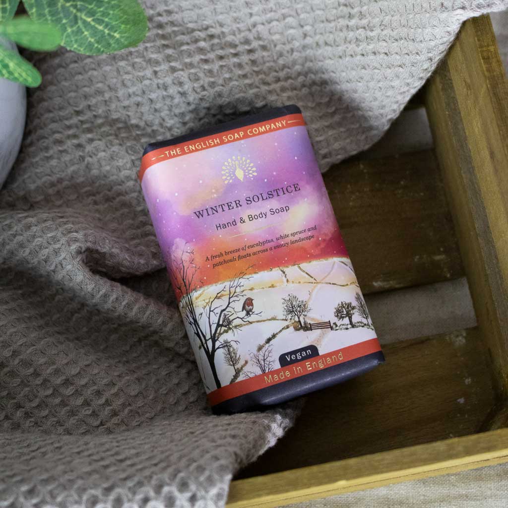 English Soap Company Wintertide Winter Solstice Soap