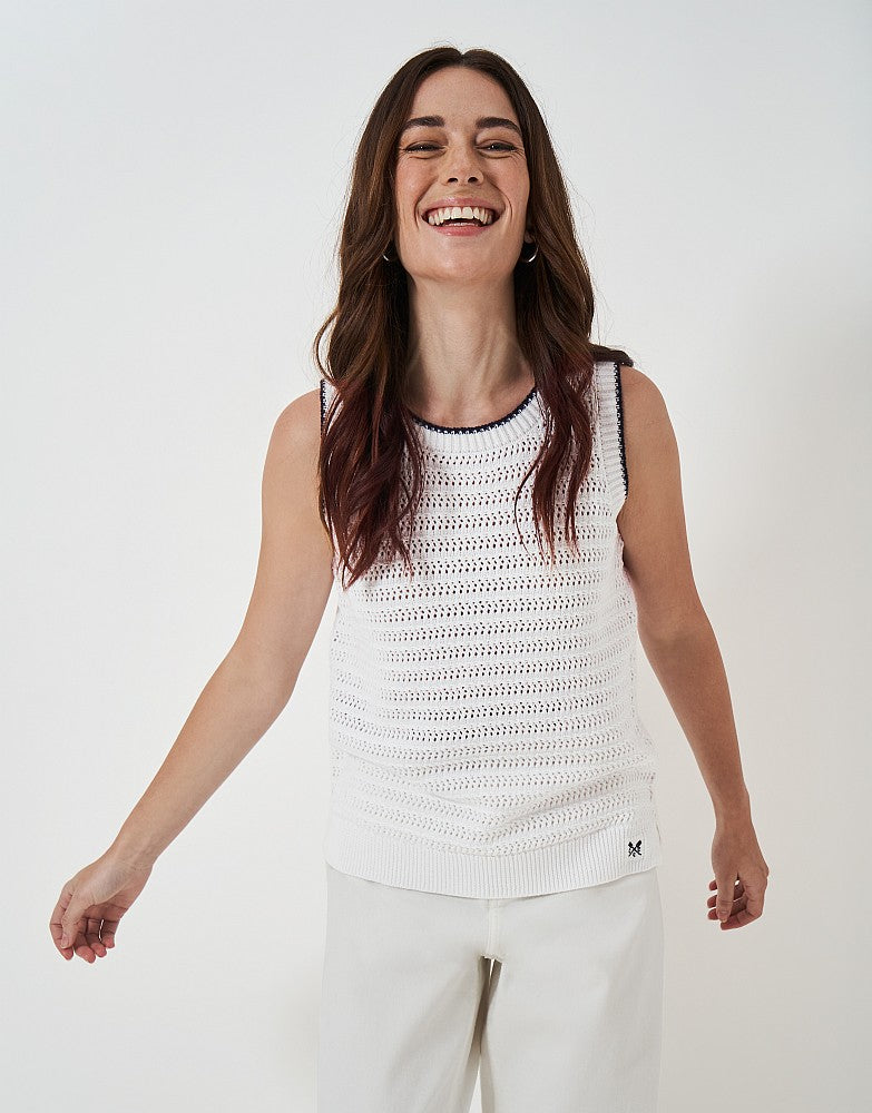 Crew Clothing Rya Stitchy Vest