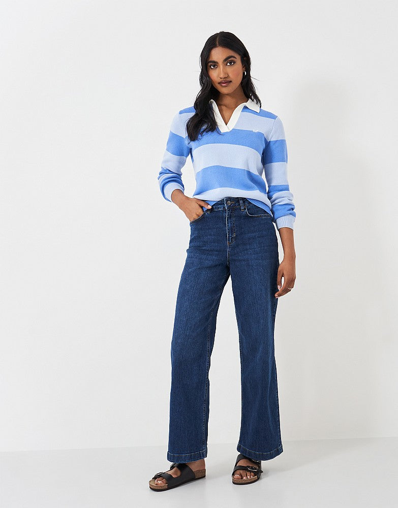 Crew Clothing Knitted Rugby Shirt