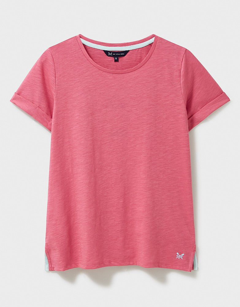 Crew Clothing Perfect Crew Neck Slub T-Shirt