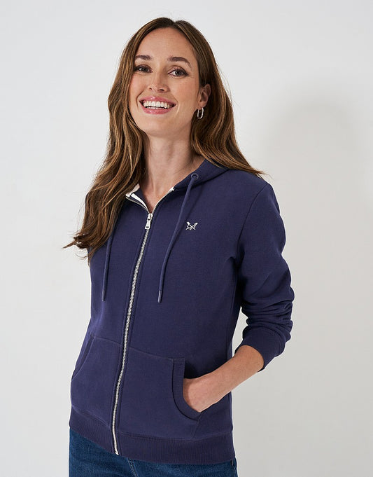 Crew Clothing Zip Through Hoodie
