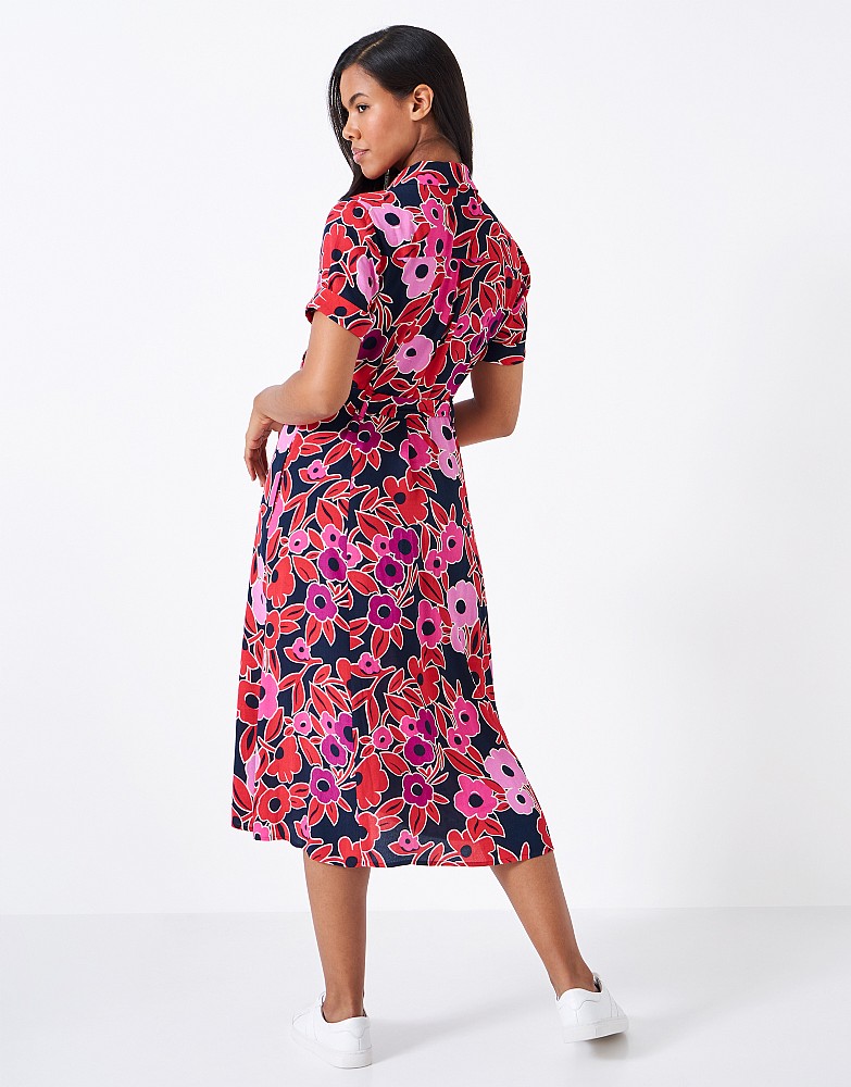 Crew Clothing Sienna Short Sleeve Shirt Dress