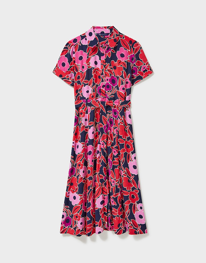 Crew Clothing Sienna Short Sleeve Shirt Dress