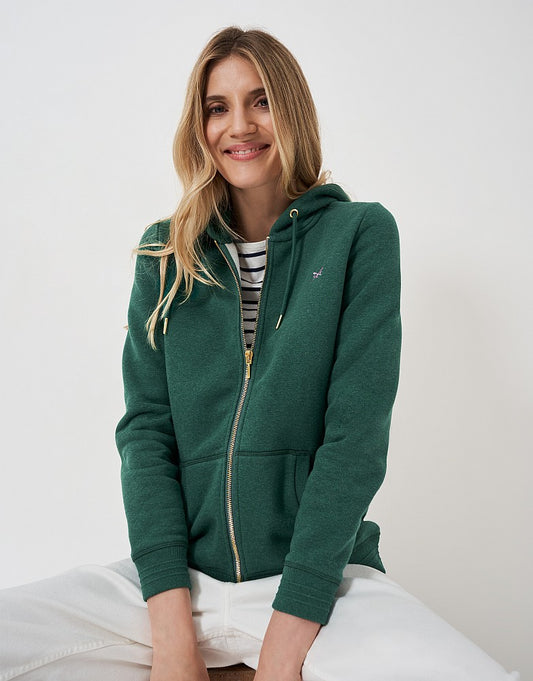 Crew Clothing Heritage Zip Through Hoodie