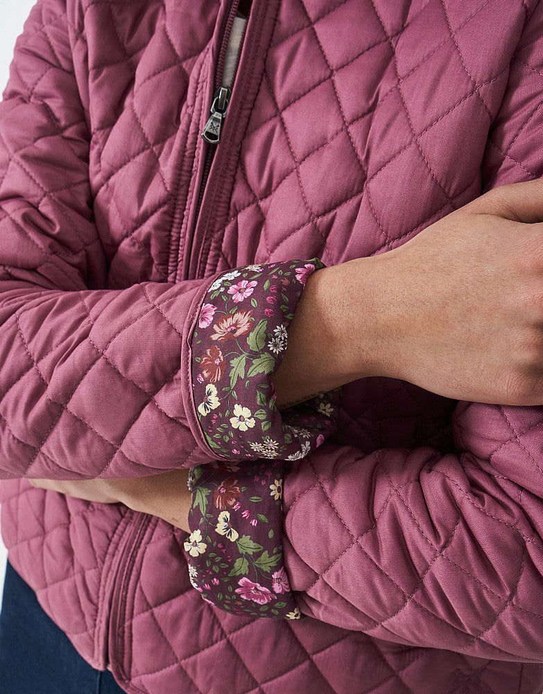 Crew Clothing Collarless Quilted Jacket