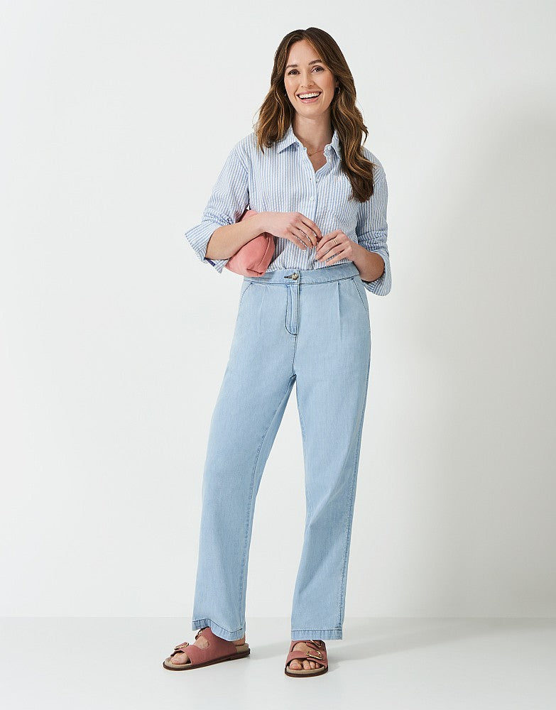 Crew Clothing Seersucker Relaxed Fit Shirt