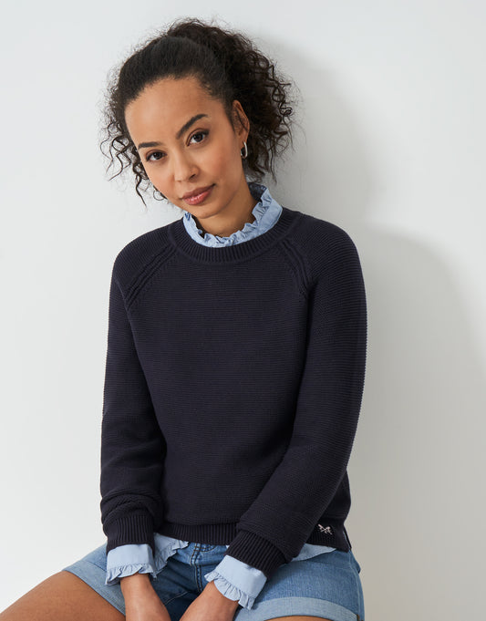 Crew Clothing Cotton Stitch Jumper