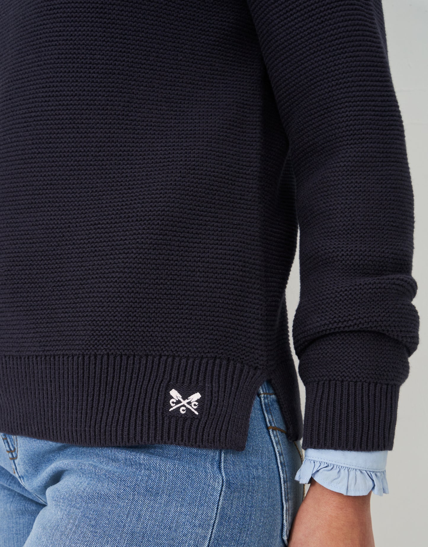 Crew Clothing Cotton Stitch Jumper