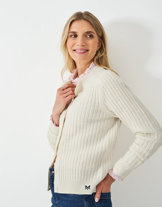 Crew Clothing Tillie Textured Cardigan