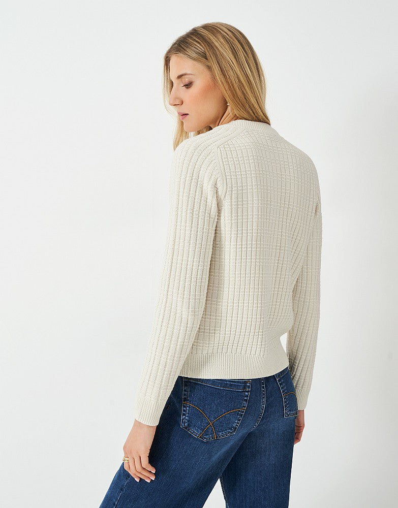 Crew Clothing Tillie Textured Cardigan