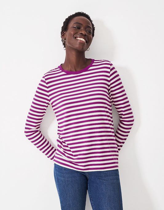 Crew Clothing Modal Blend Super Soft Crew Neck Top