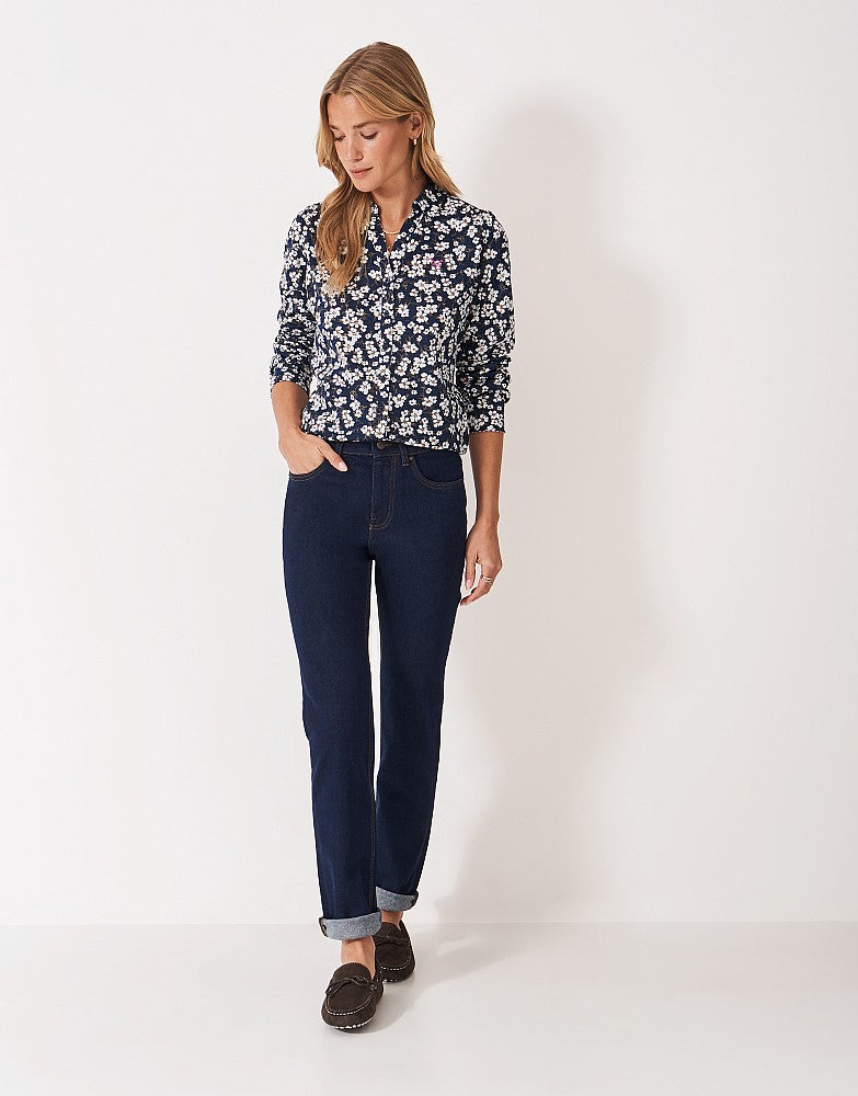 Crew Clothing Printed Cotton Jersey Shirt