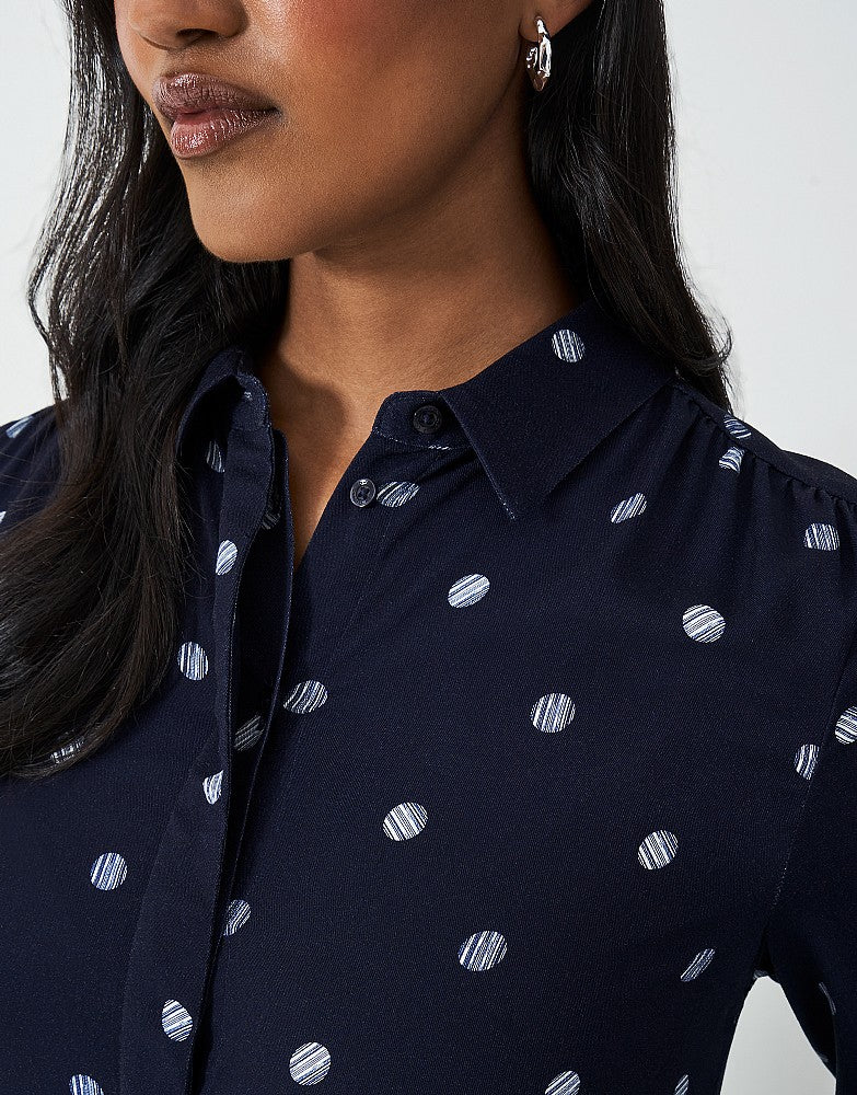 Crew Clothing Olivia Print Shirt Dress