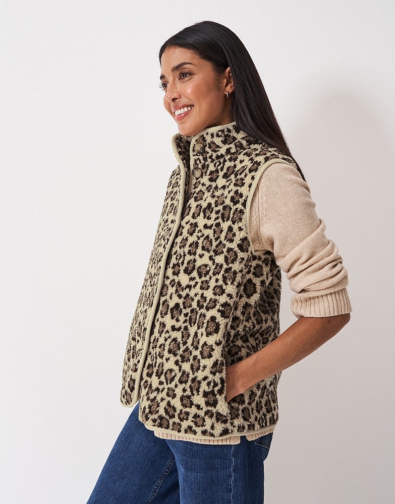 Crew Clothing Borg Gilet