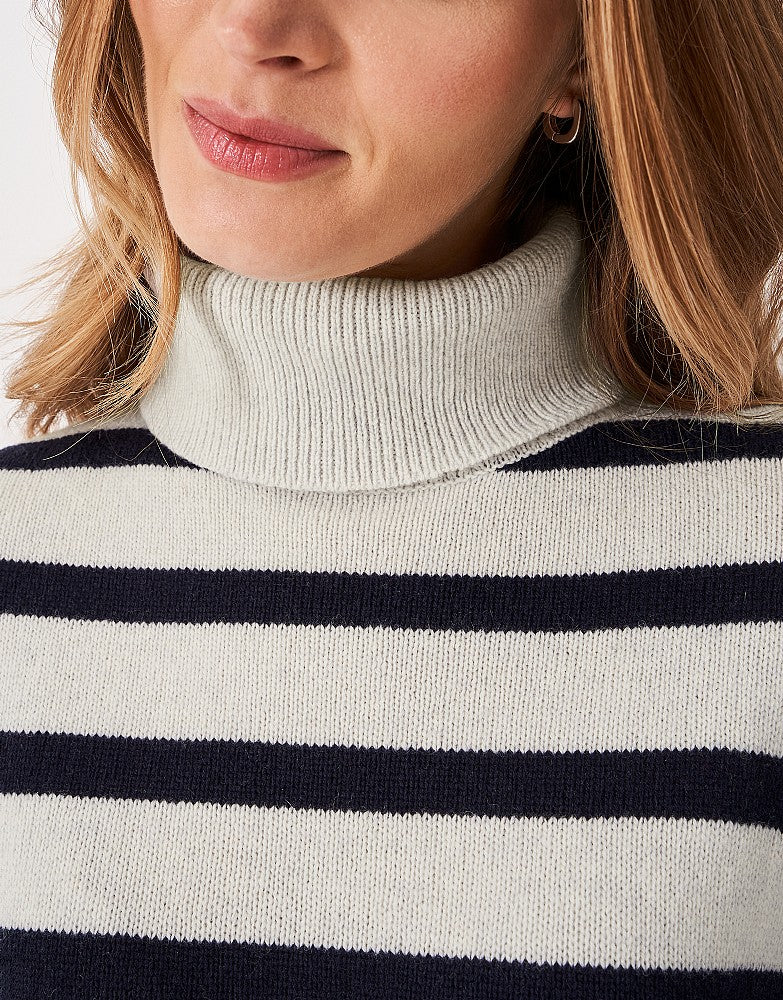 Crew Clothing Harmony Saddle Shoulder Funnel Neck Jumper