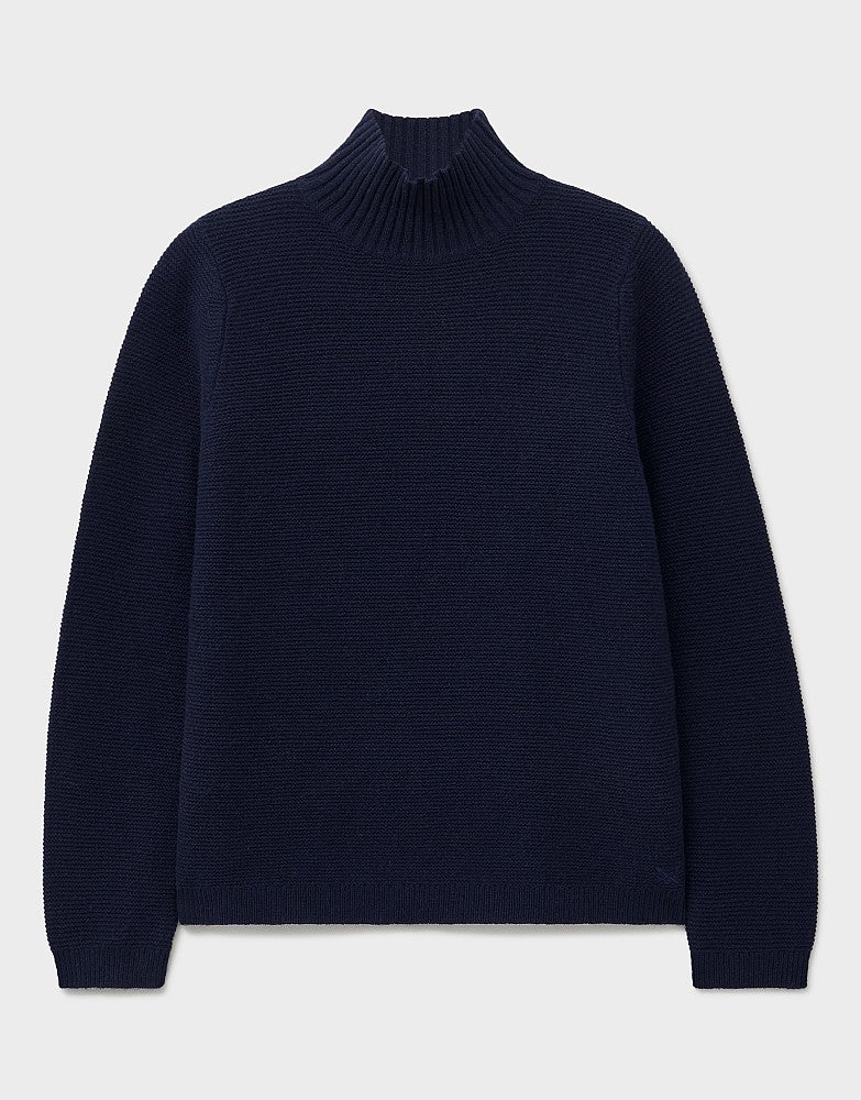 Crew Clothing Harmony Merino Blend Funnel Neck Jumper
