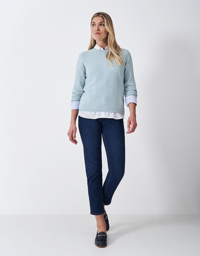 Crew Clothing Harmony Merino Wool Crew Neck Jumper