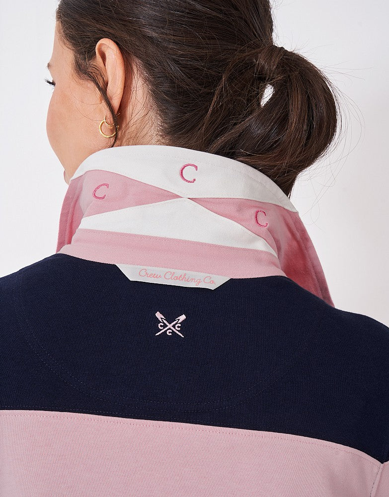 Crew Clothing Long Sleeve Rugby Shirt