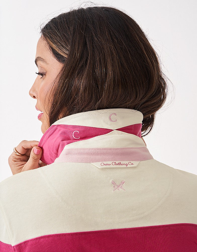 Crew Clothing Long Sleeve Rugby Shirt