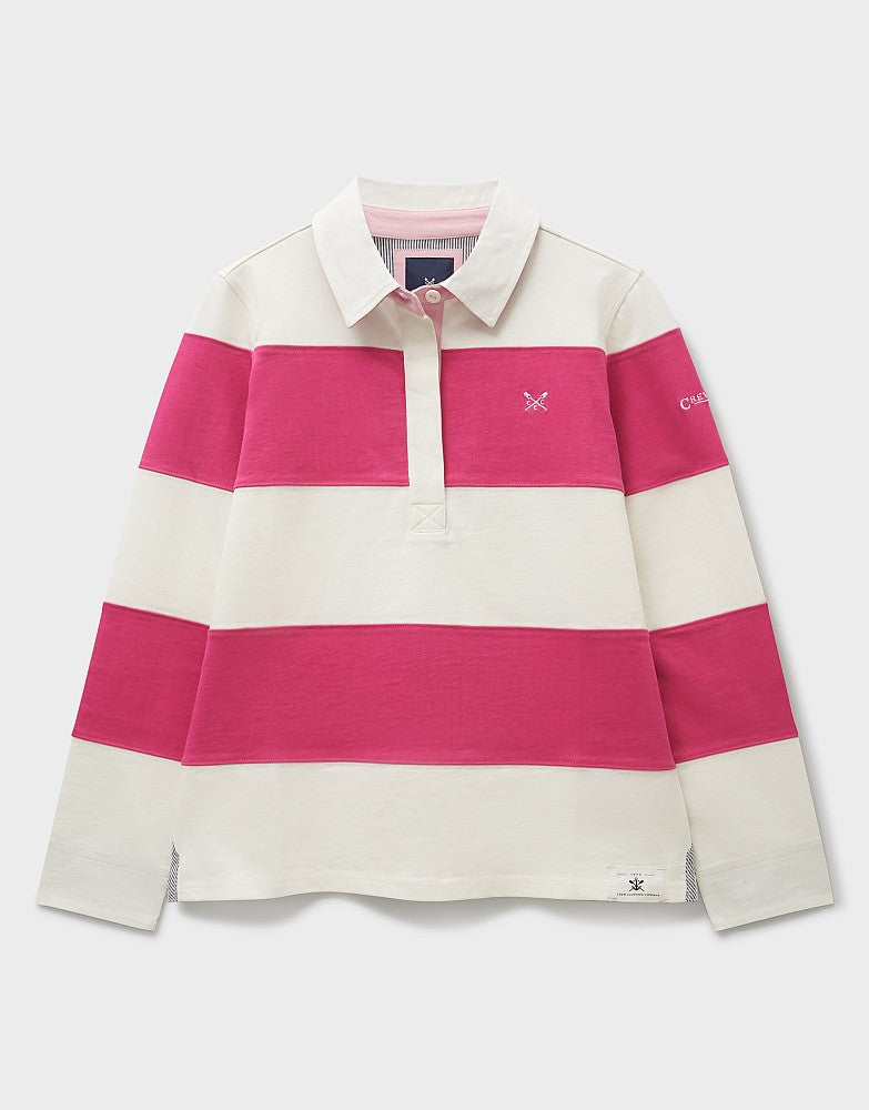 Crew Clothing Long Sleeve Rugby Shirt