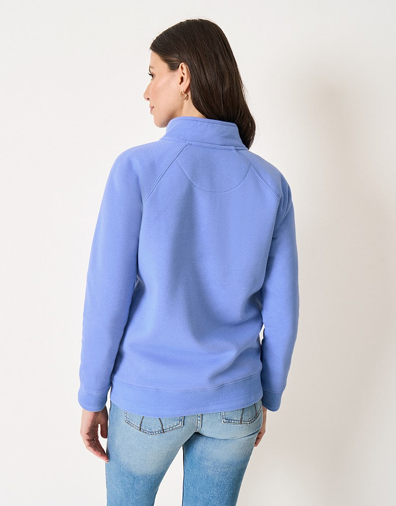 Crew Clothing Women's Half Zip Sweatshirt