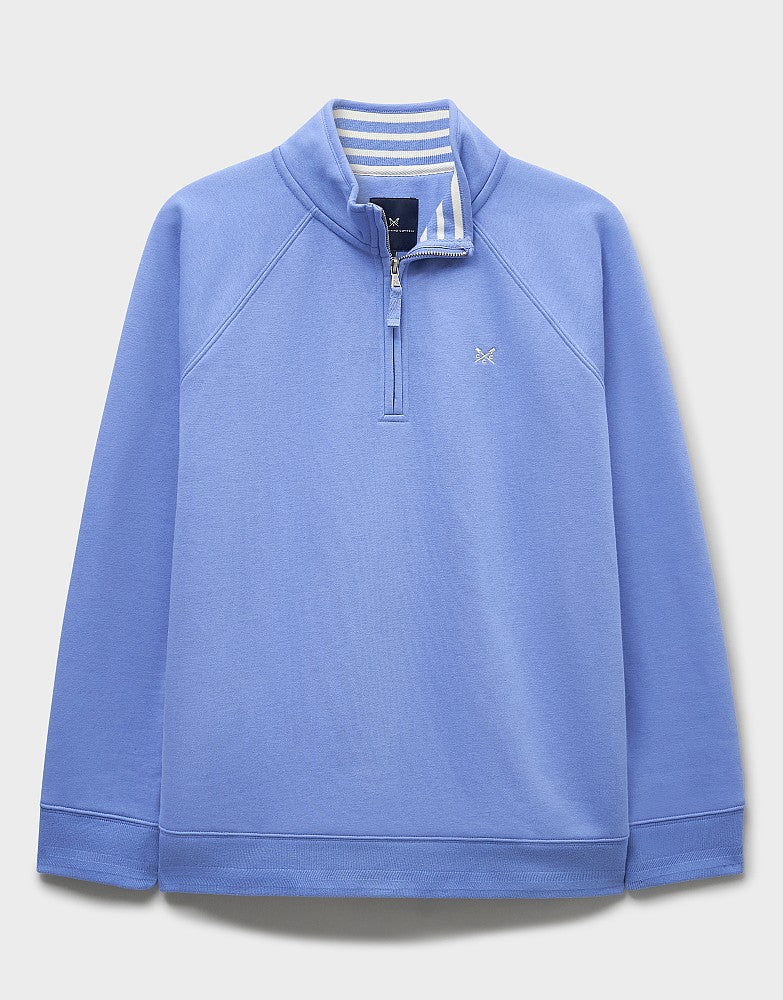 Crew Clothing Women's Half Zip Sweatshirt