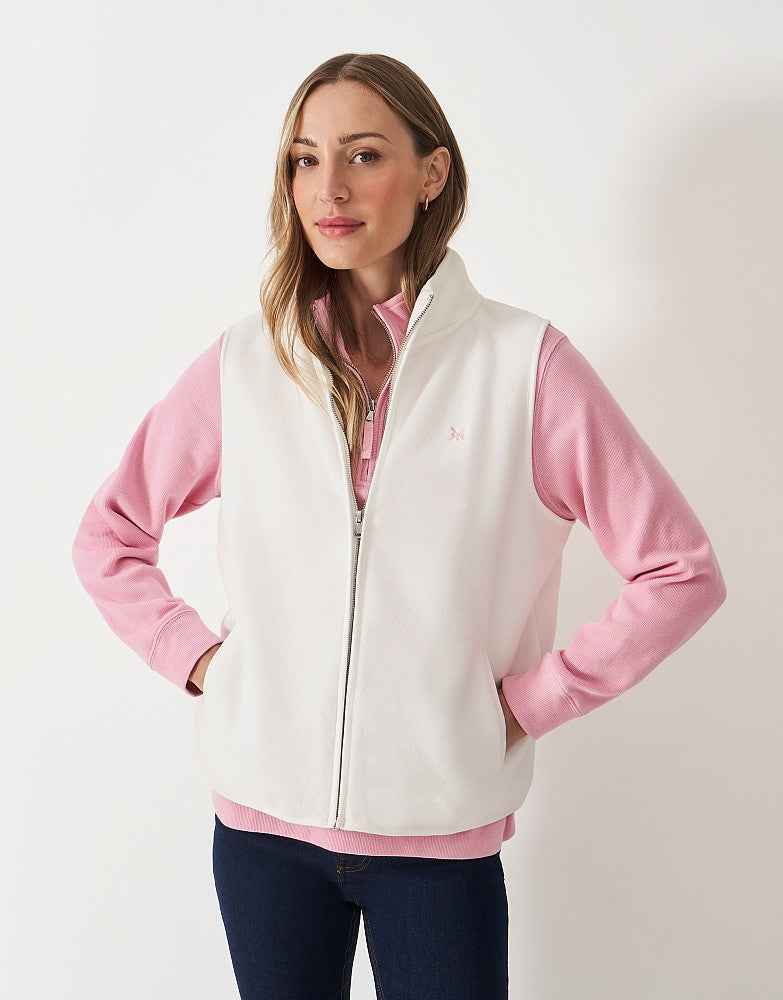 Crew Clothing Micro Fleece Gilet