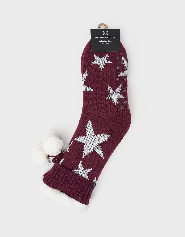 Crew Clothing Faux Fur-Lined Socks