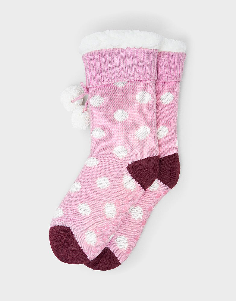 Crew Clothing Faux Fur-Lined Socks