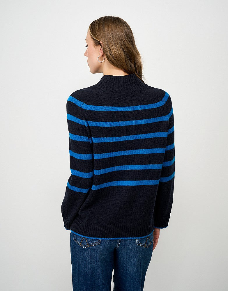 Crew Clothing Harmony Saddle Shoulder Funnel Neck Jumper