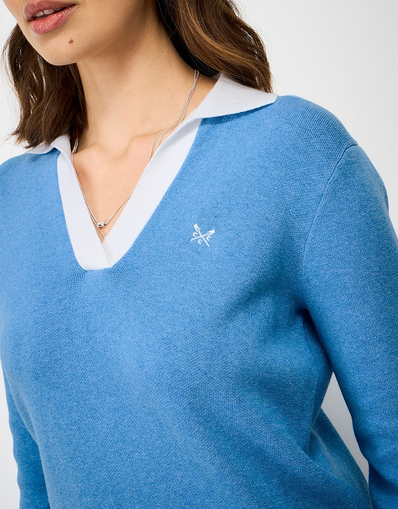 Crew Clothing Knitted Rugby Jumper