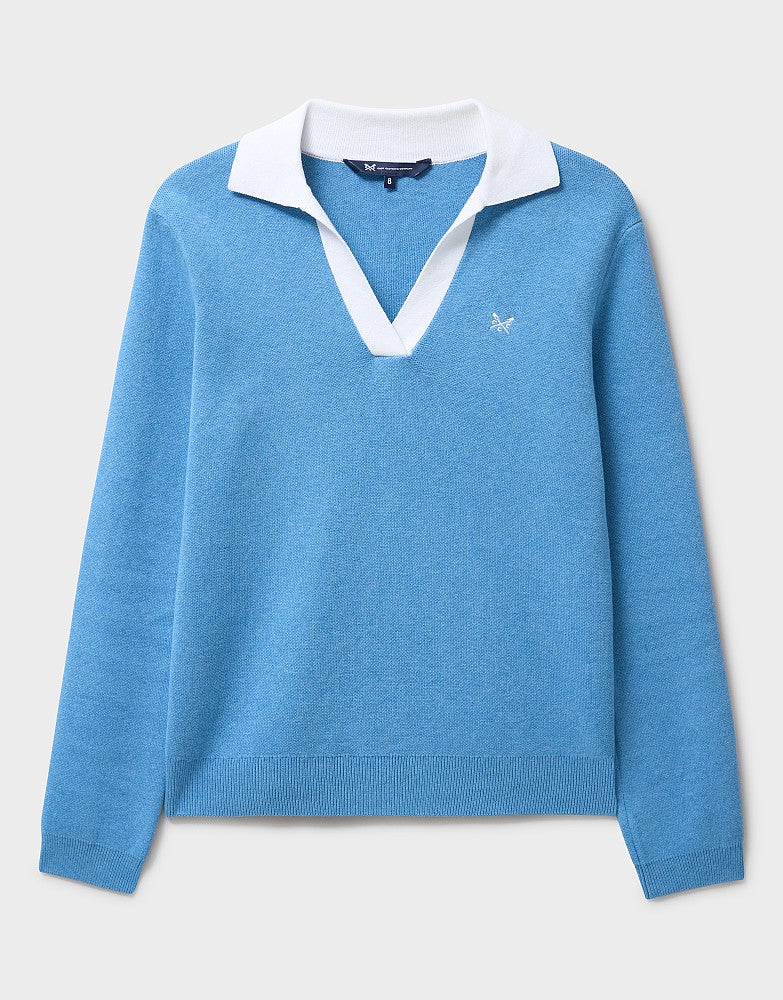 Crew Clothing Knitted Rugby Jumper