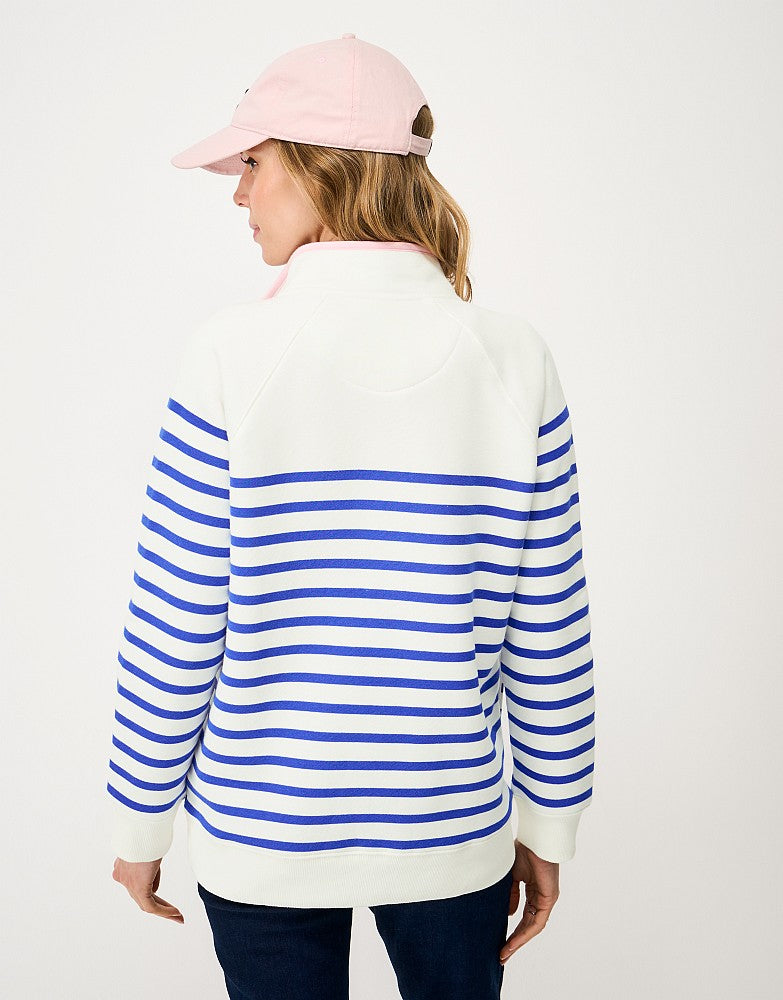 Crew Clothing Women's Half Zip Sweatshirt