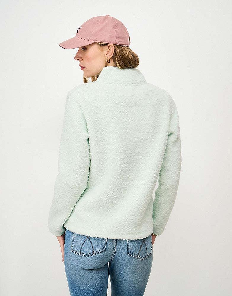 Crew Clothing Borg Half Zip Sweatshirt