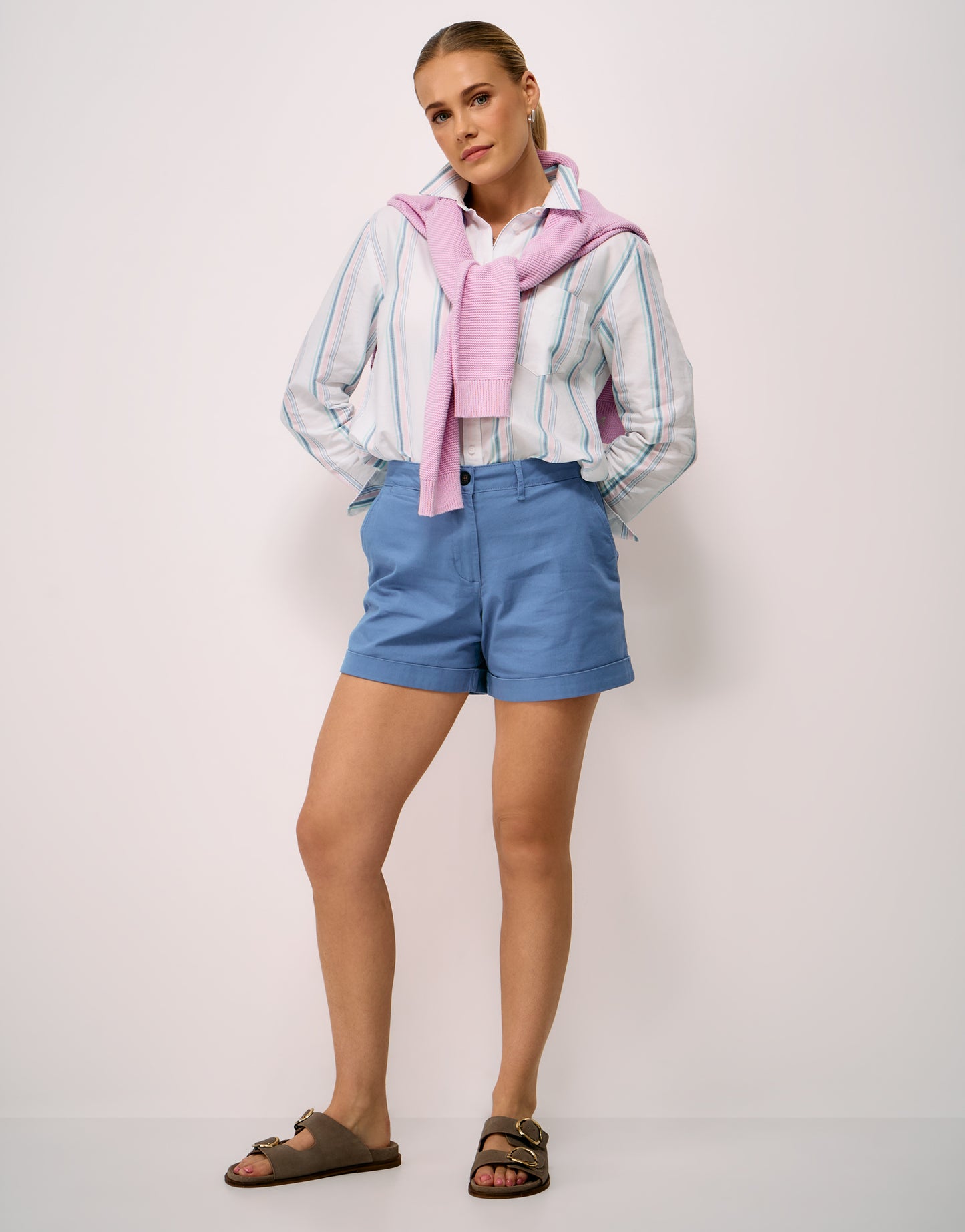 Crew Clothing Tilda Cotton Chino Shorts