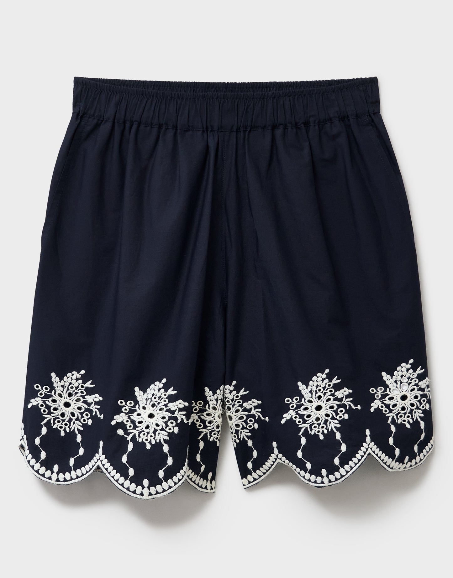 Crew Clothing Women's Broderie Embroidered Short