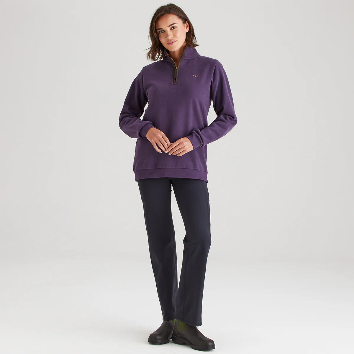 Ridgeline Women's Brancaster 1/4 Zip Top