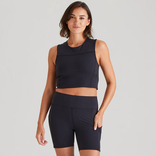 Ridgeline Womens Infinity Shorts in Black