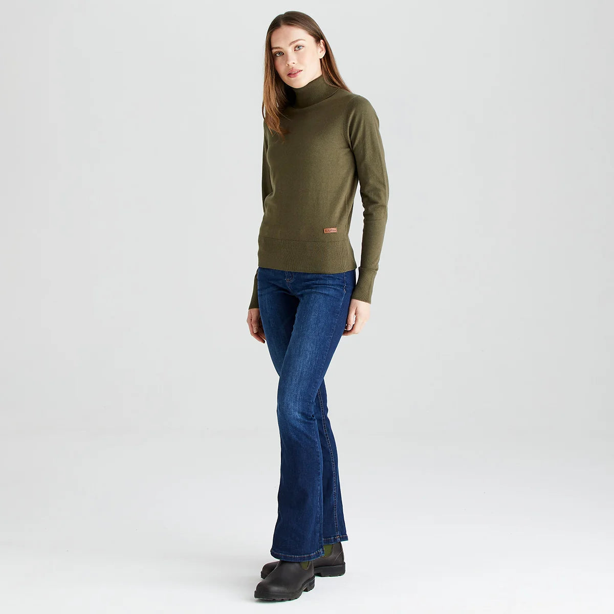 Ridgeline Women's Melford Knit Roll Neck Jumper