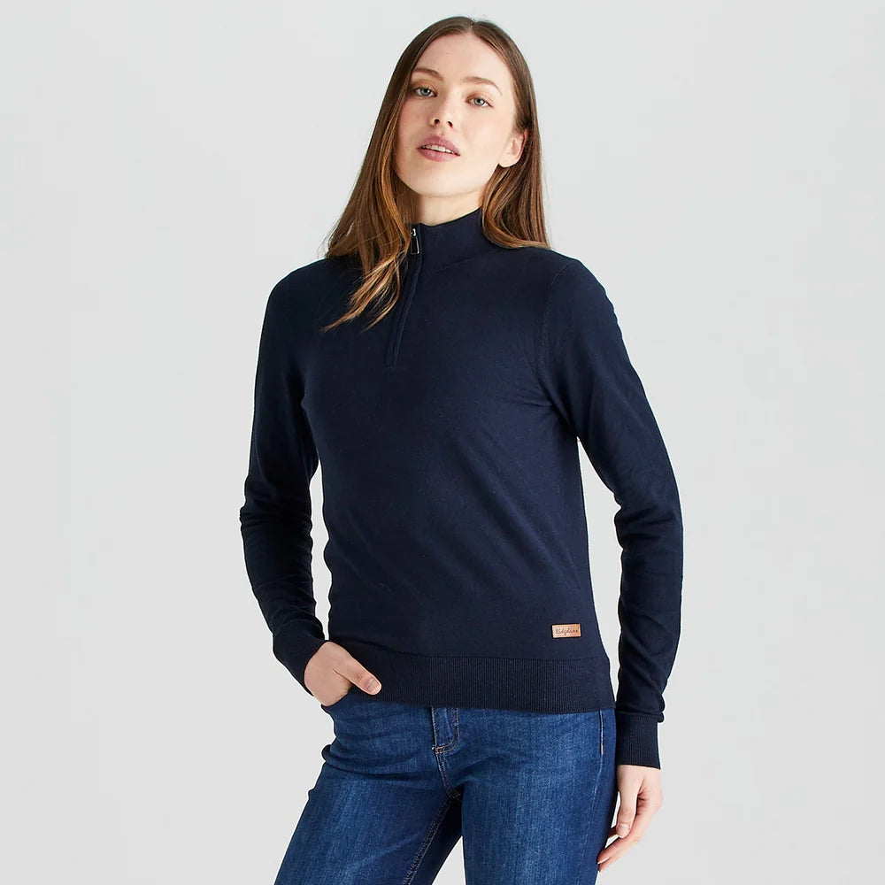 Ridgeline Women's Melford Knit 1/4 Zip Jumper