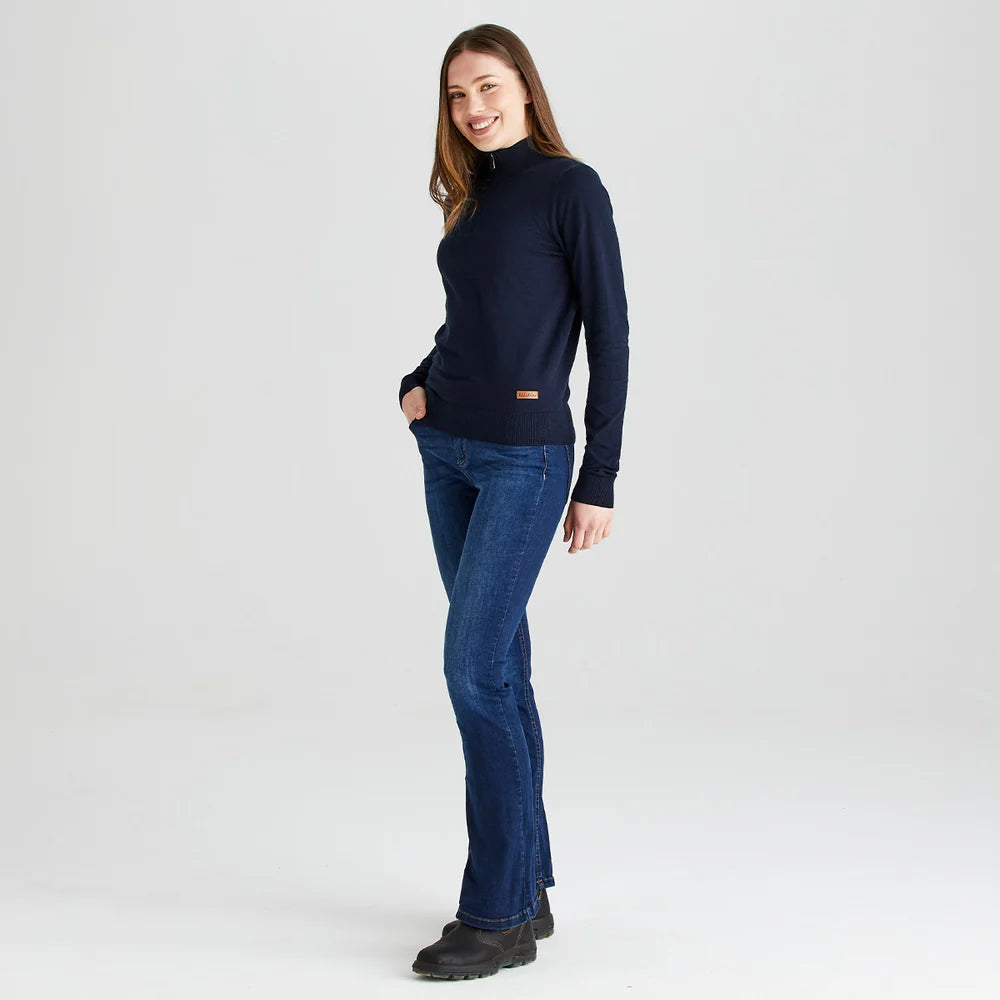 Ridgeline Women's Melford Knit 1/4 Zip Jumper